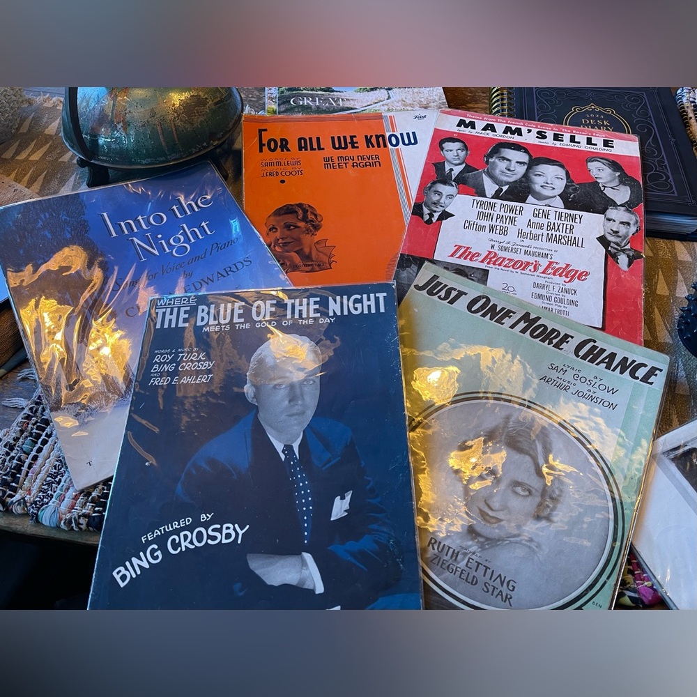 Vintage Sheet Music Collection